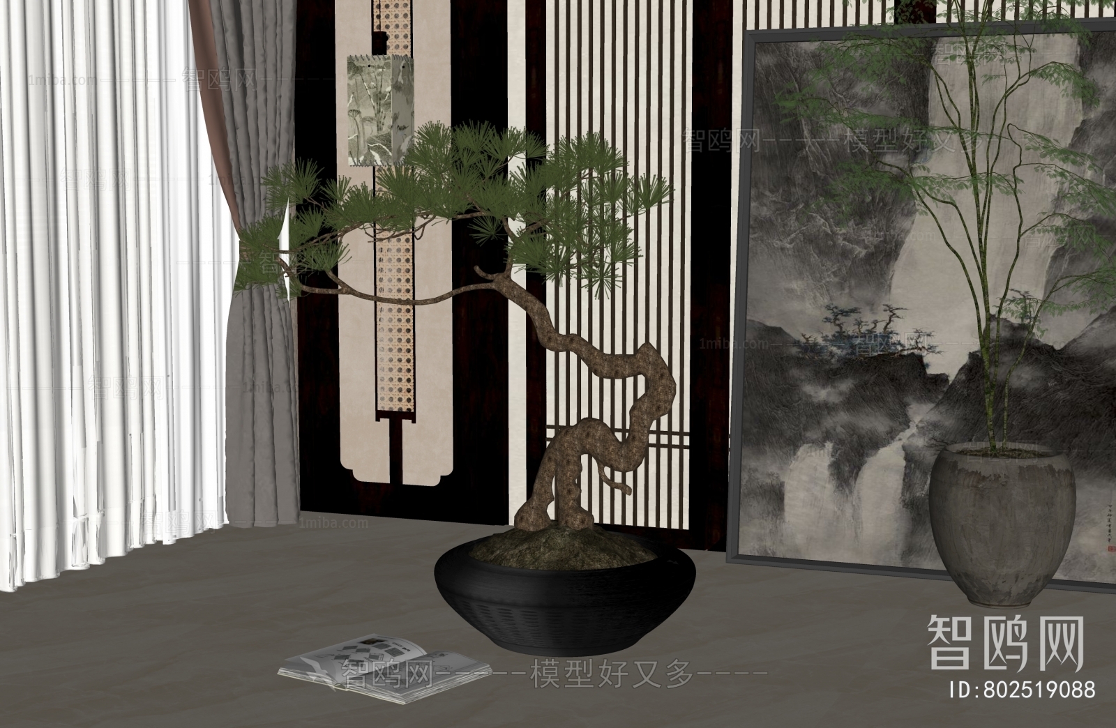 New Chinese Style Bonsai