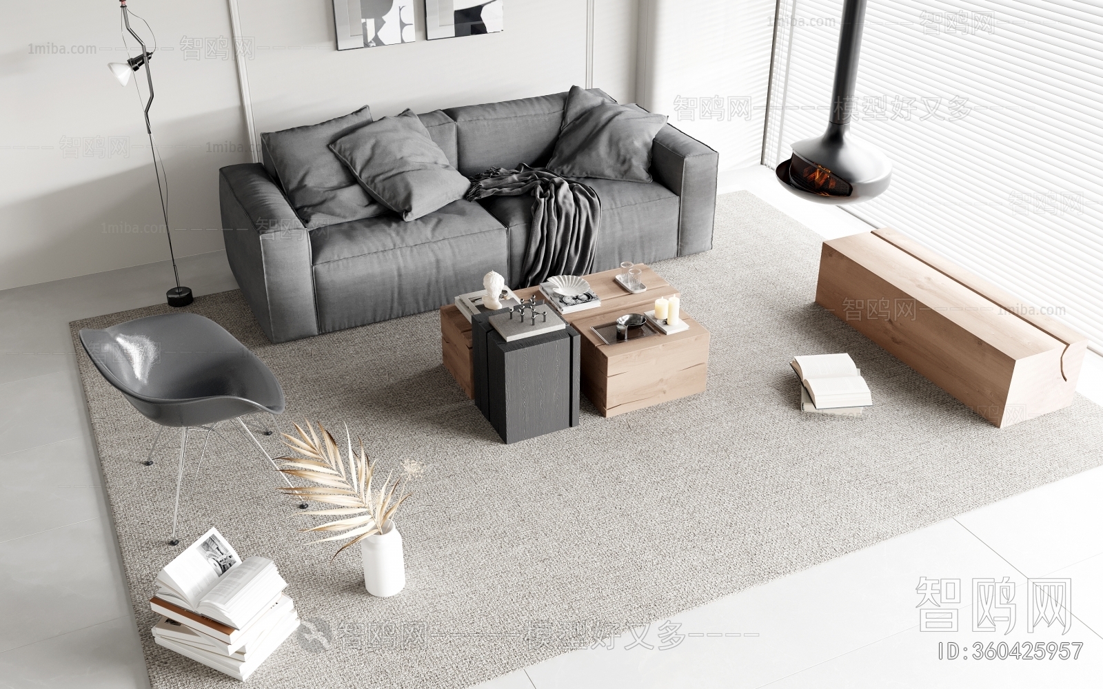 Modern Nordic Style Sofa Combination