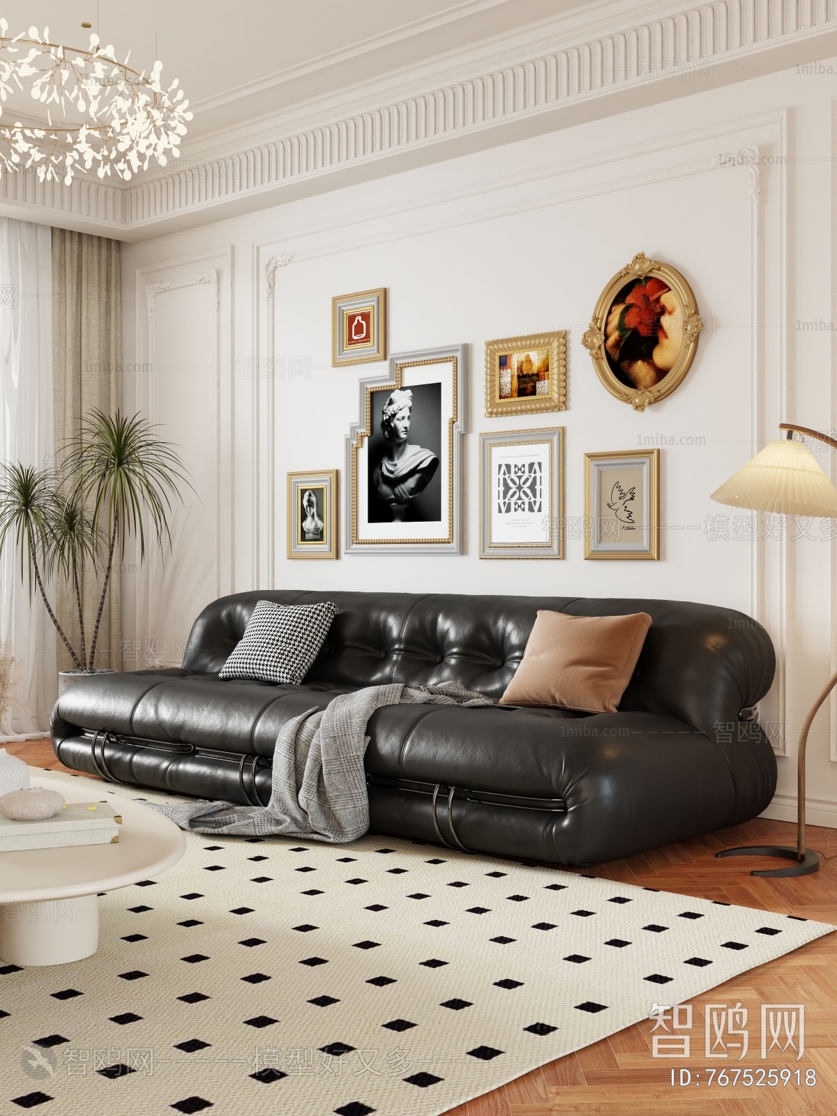 French Style Multi Person Sofa