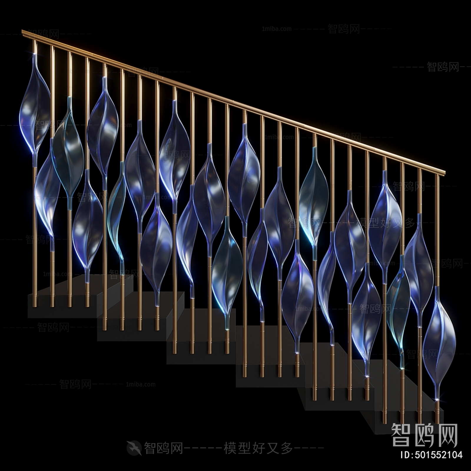 Modern Stair Balustrade/elevator