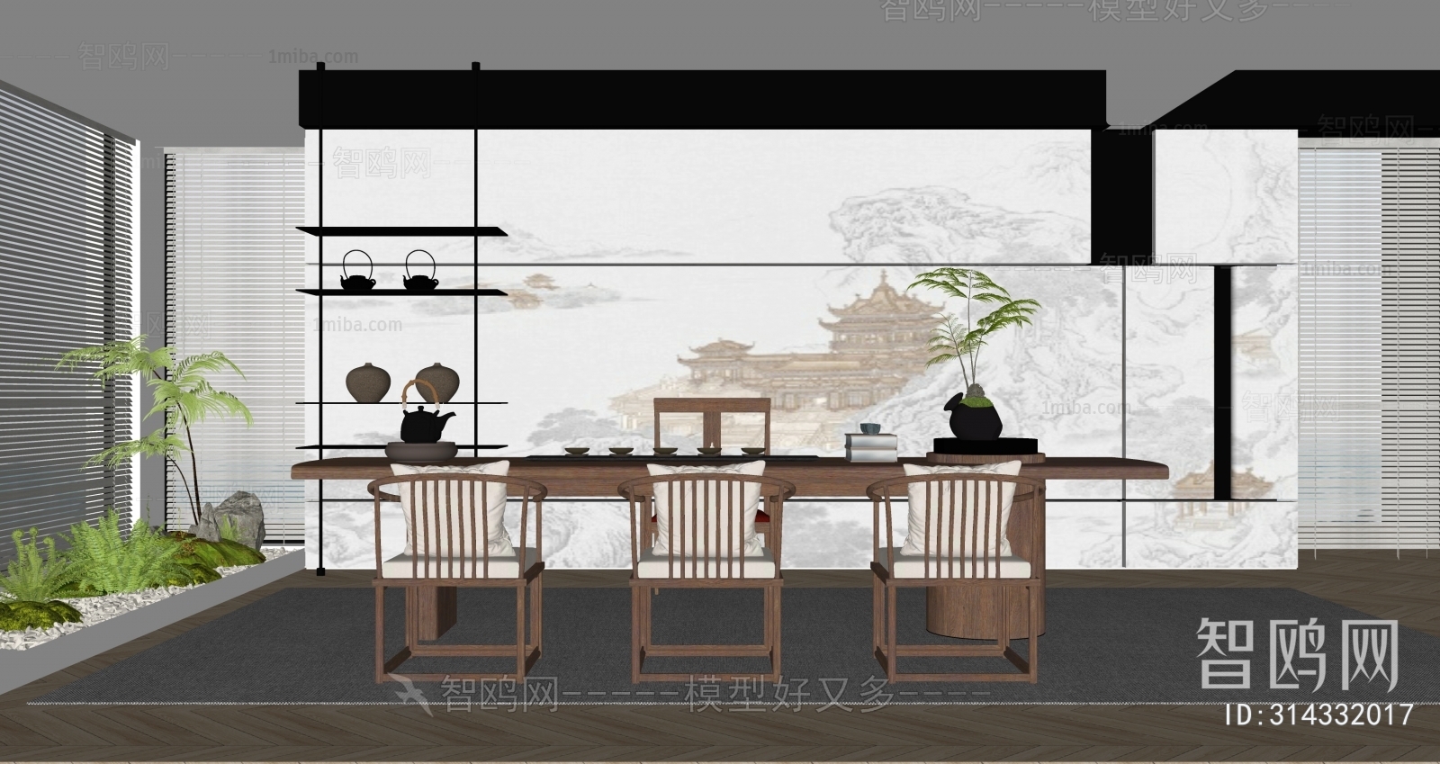 New Chinese Style Tea House