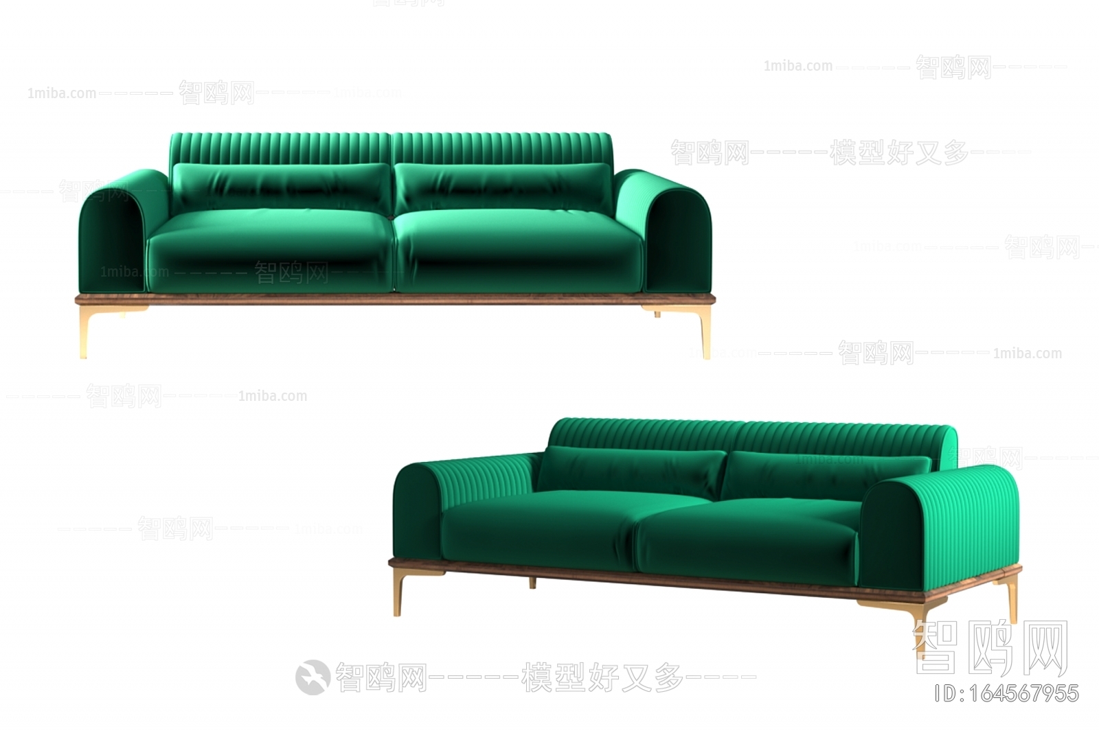 Nordic Style A Sofa For Two