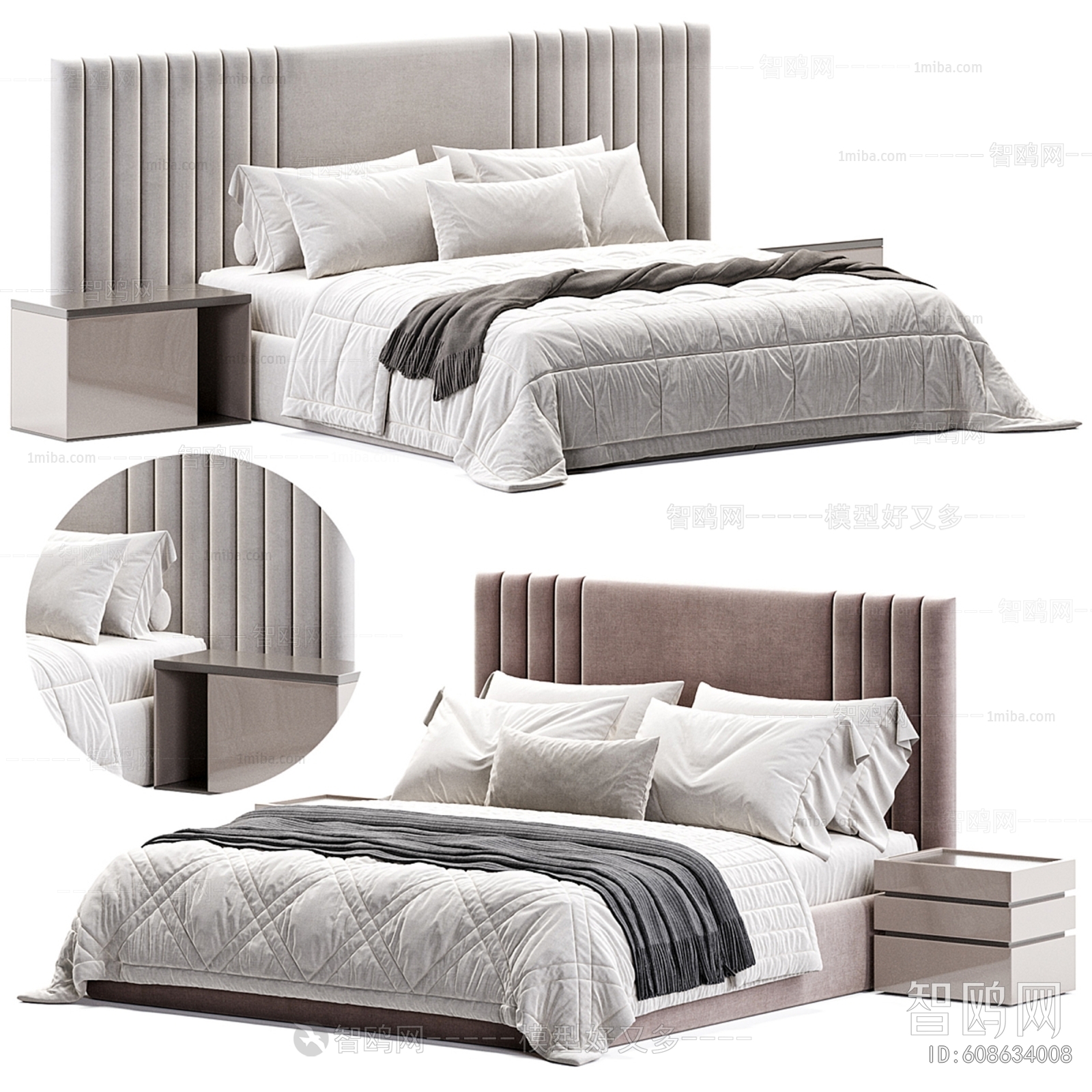 Modern Double Bed