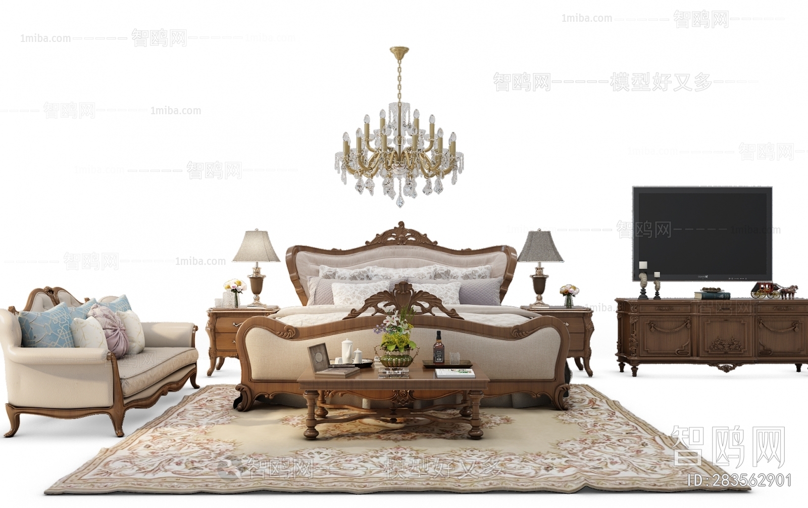 European Style Double Bed