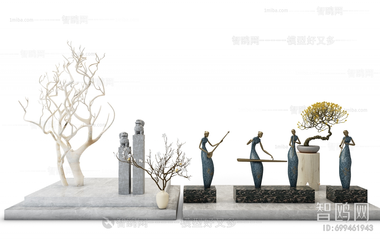 New Chinese Style Sculpture