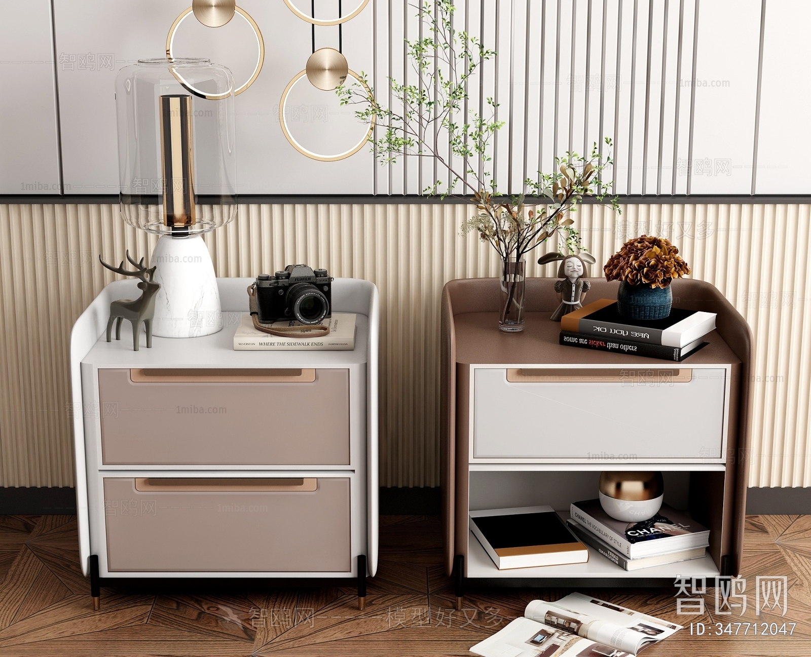 Modern Bedside Cupboard