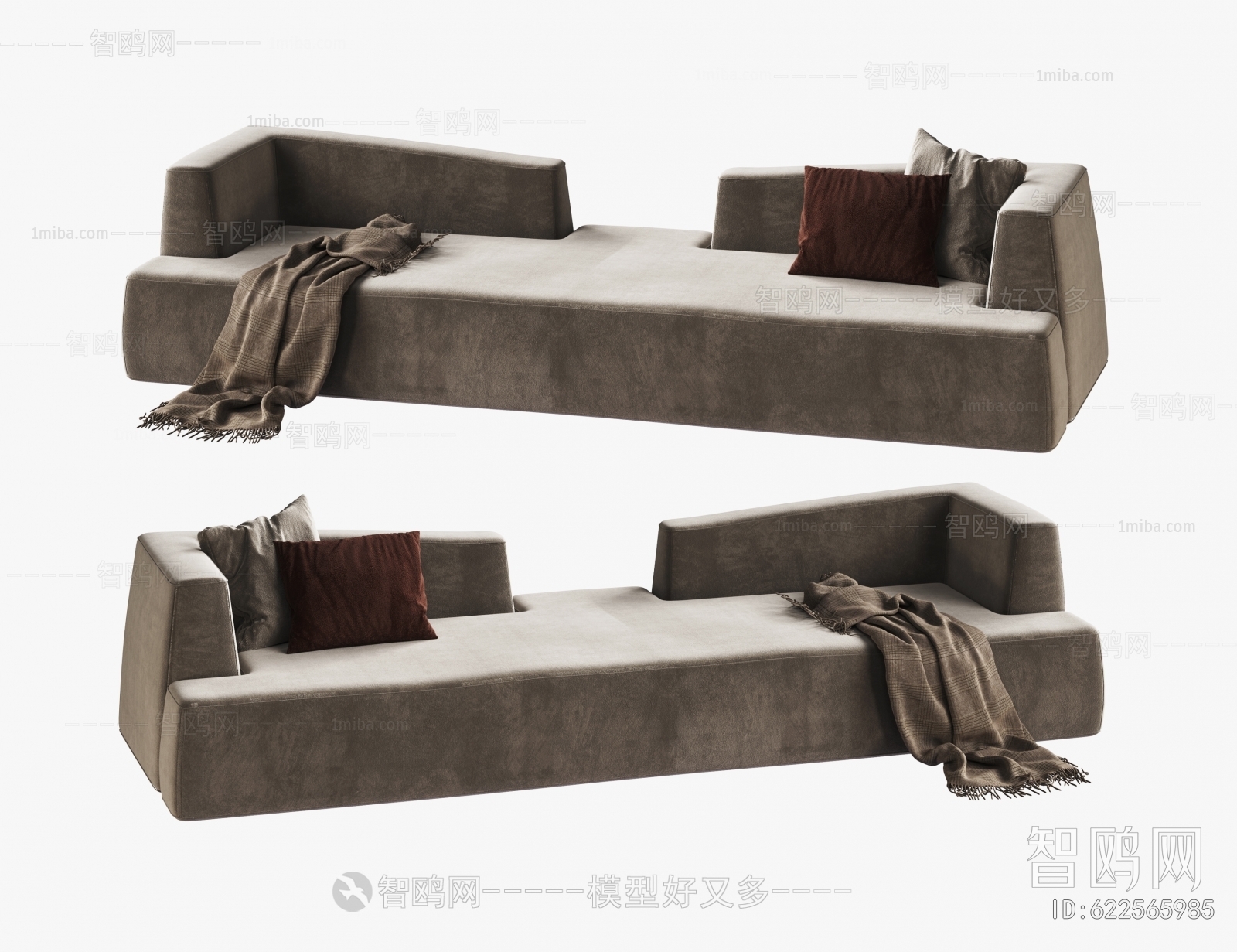 Modern Multi Person Sofa