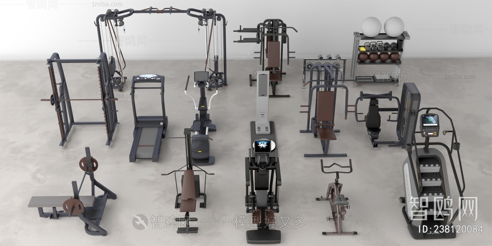 Modern Fitness Equipment