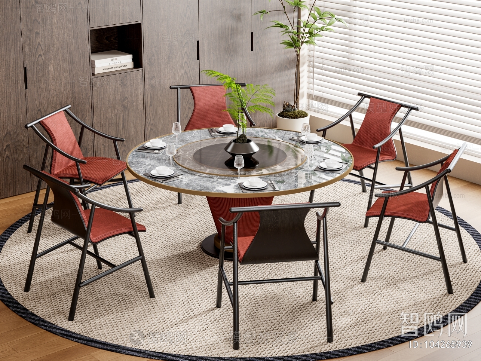 New Chinese Style Dining Table And Chairs