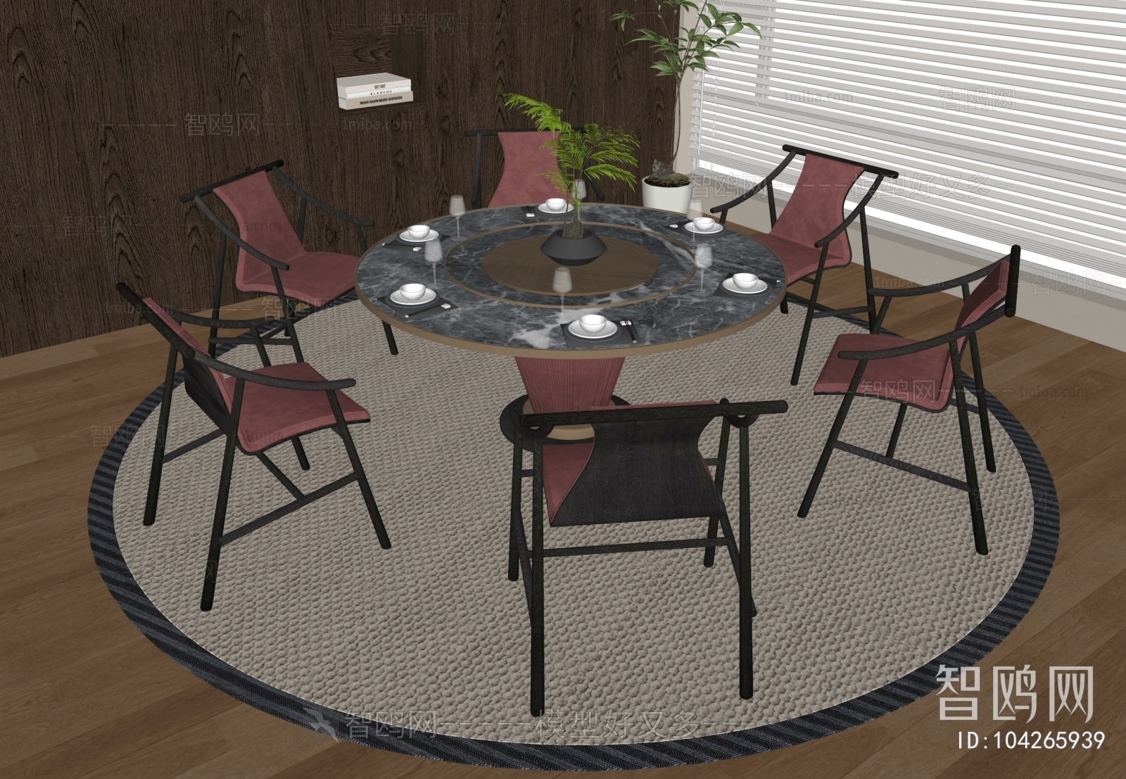 New Chinese Style Dining Table And Chairs