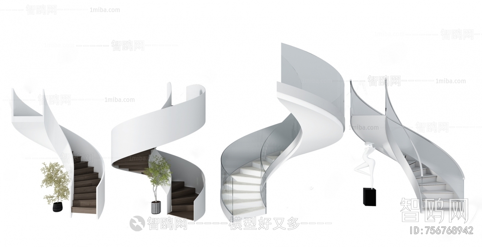 Modern Rotating Staircase