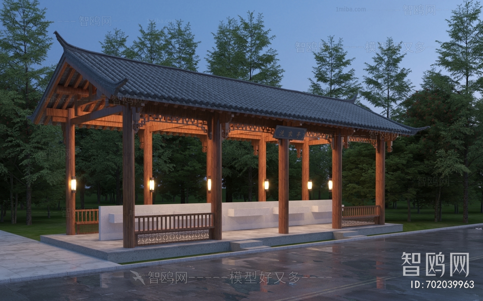 New Chinese Style Pavilion