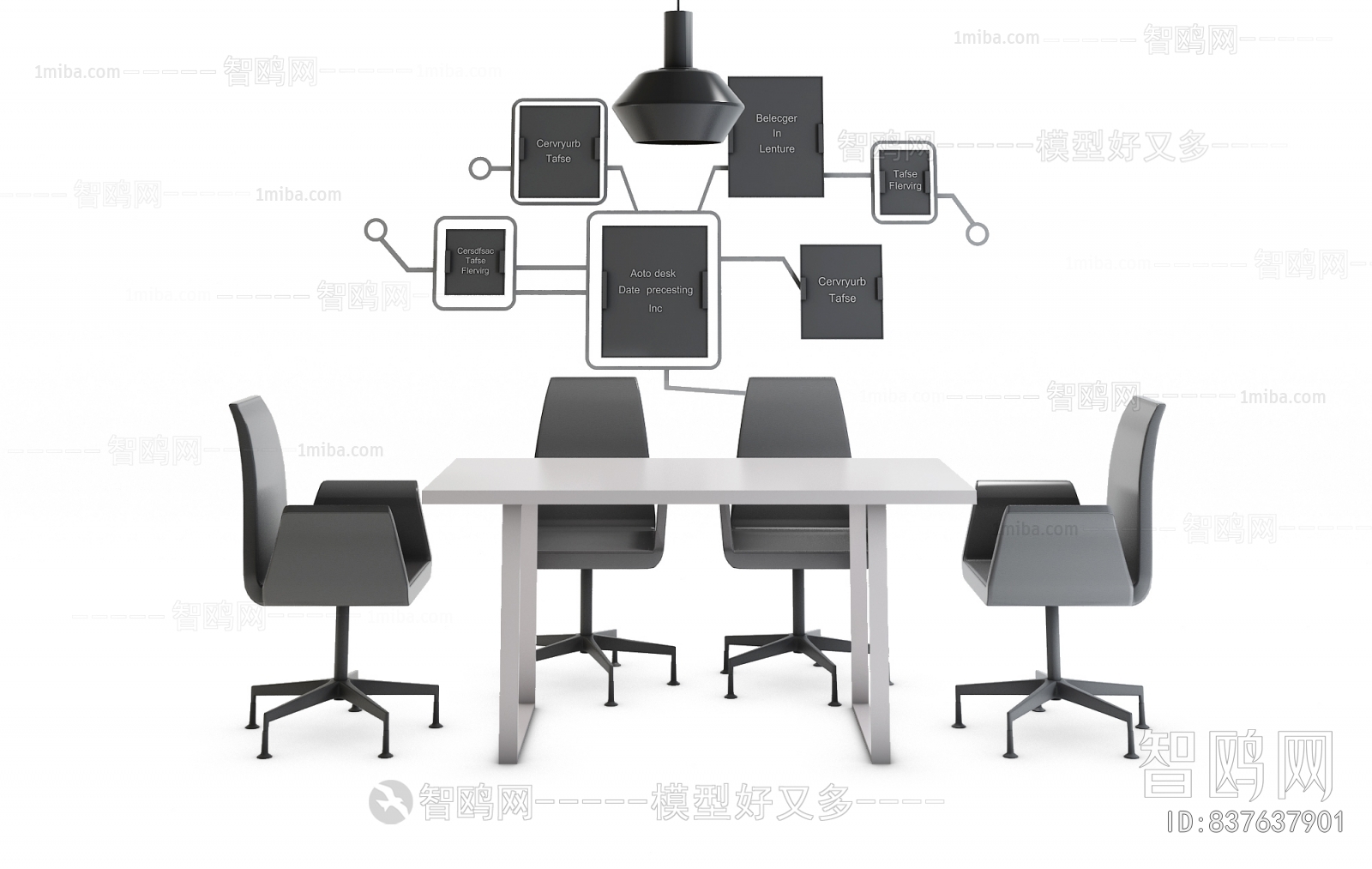 Modern Office Desk And Chair