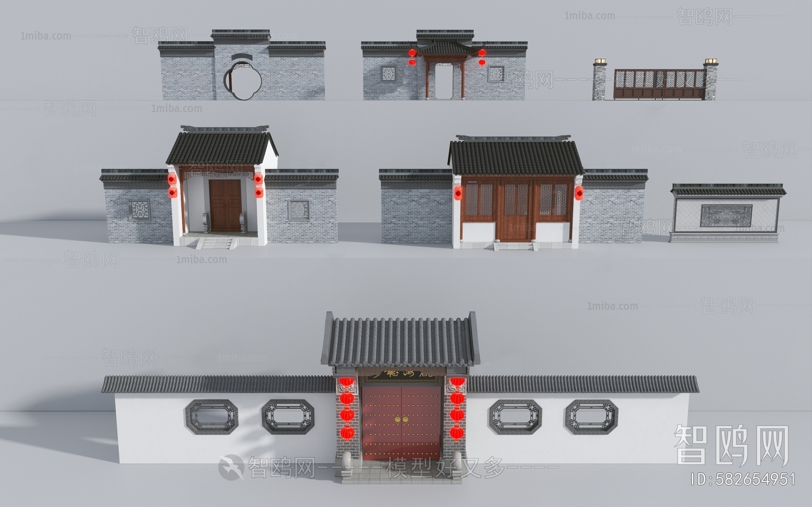 Chinese Style Facade Element