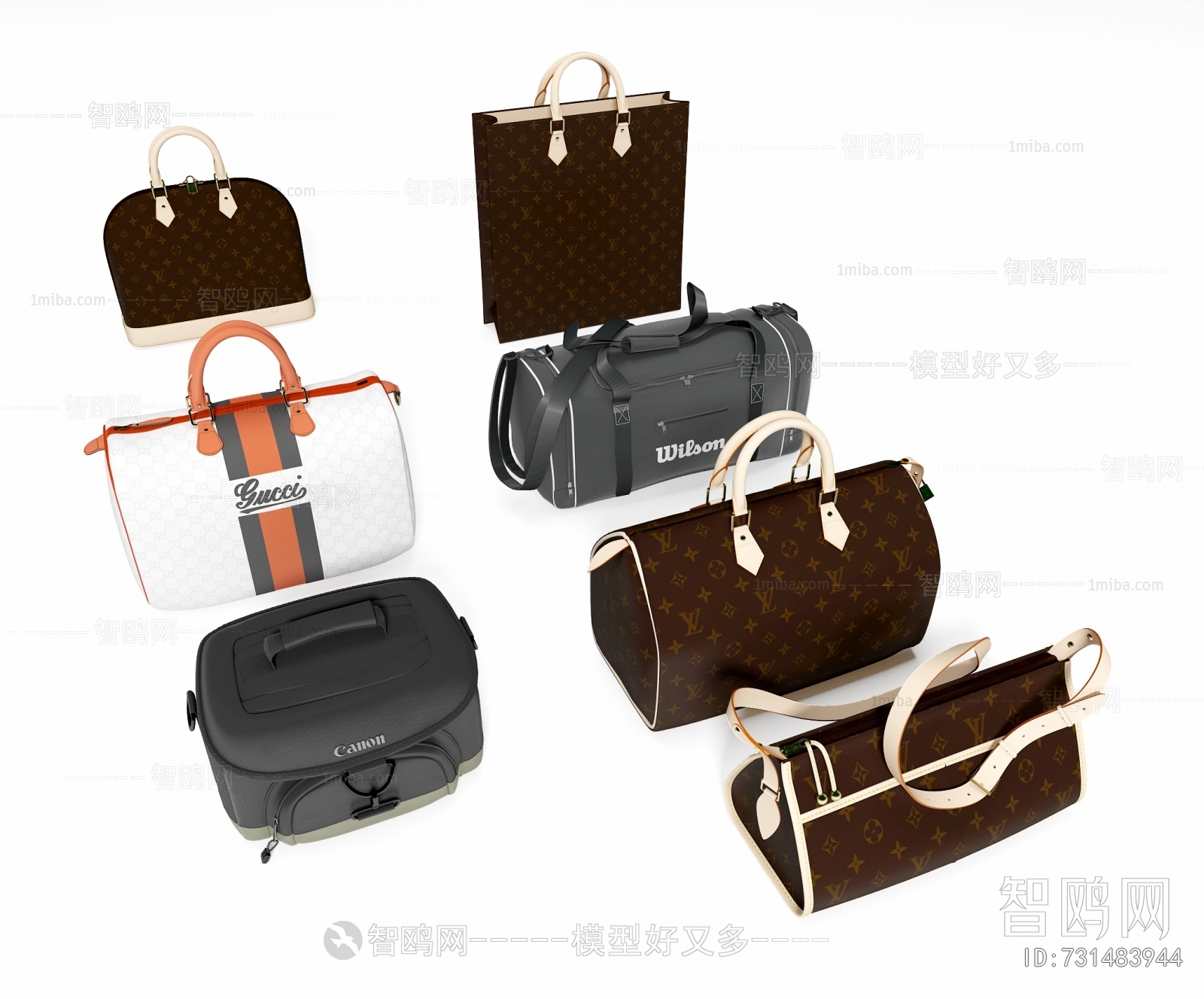 现代手提包  旅行包