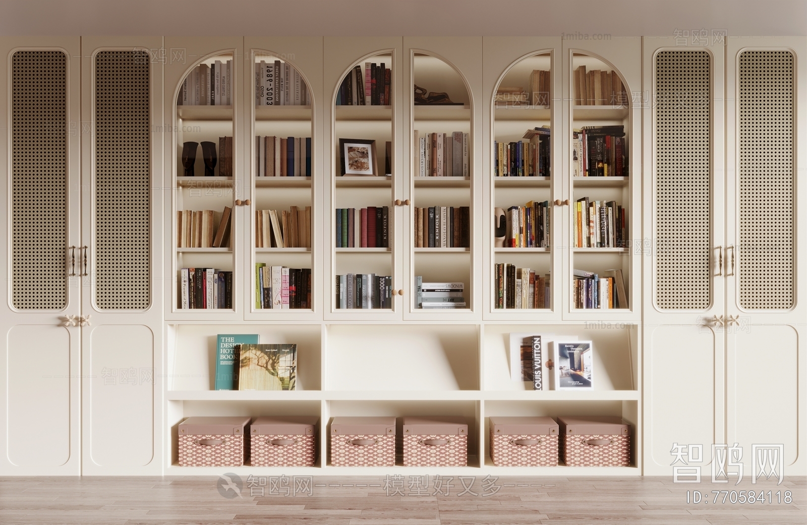 French Style Bookcase