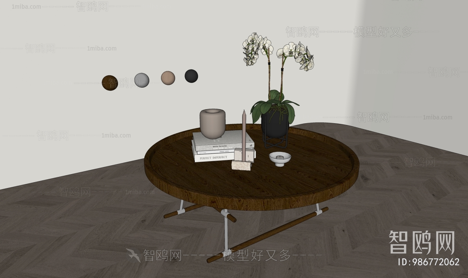 Wabi-sabi Style Coffee Table