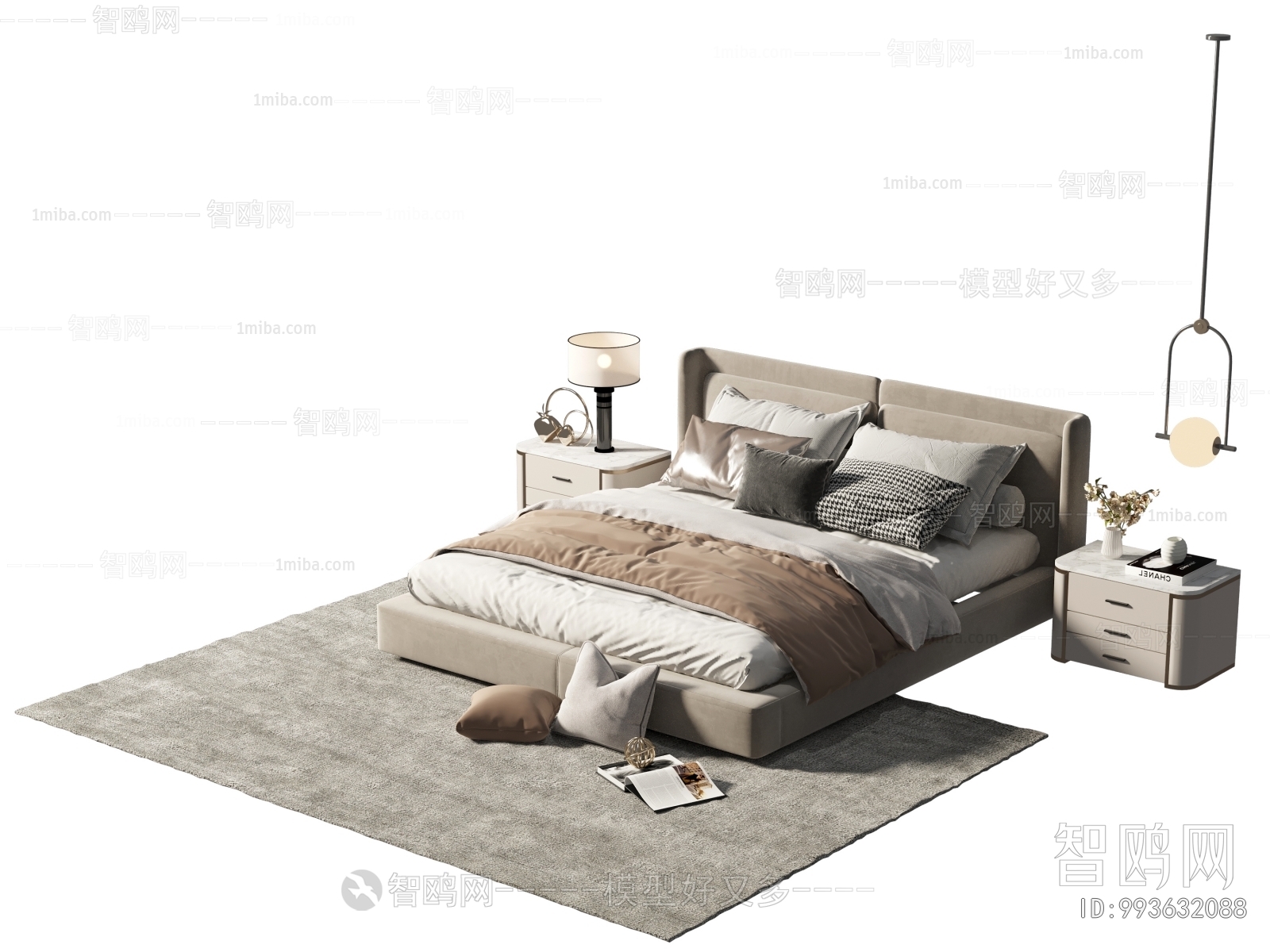 Modern Double Bed