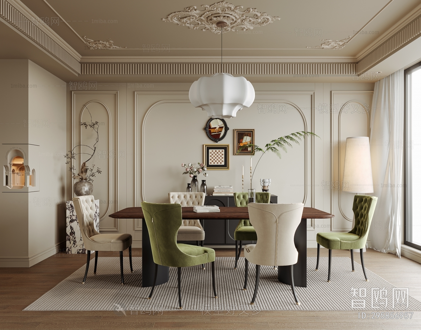 French Style Dining Room