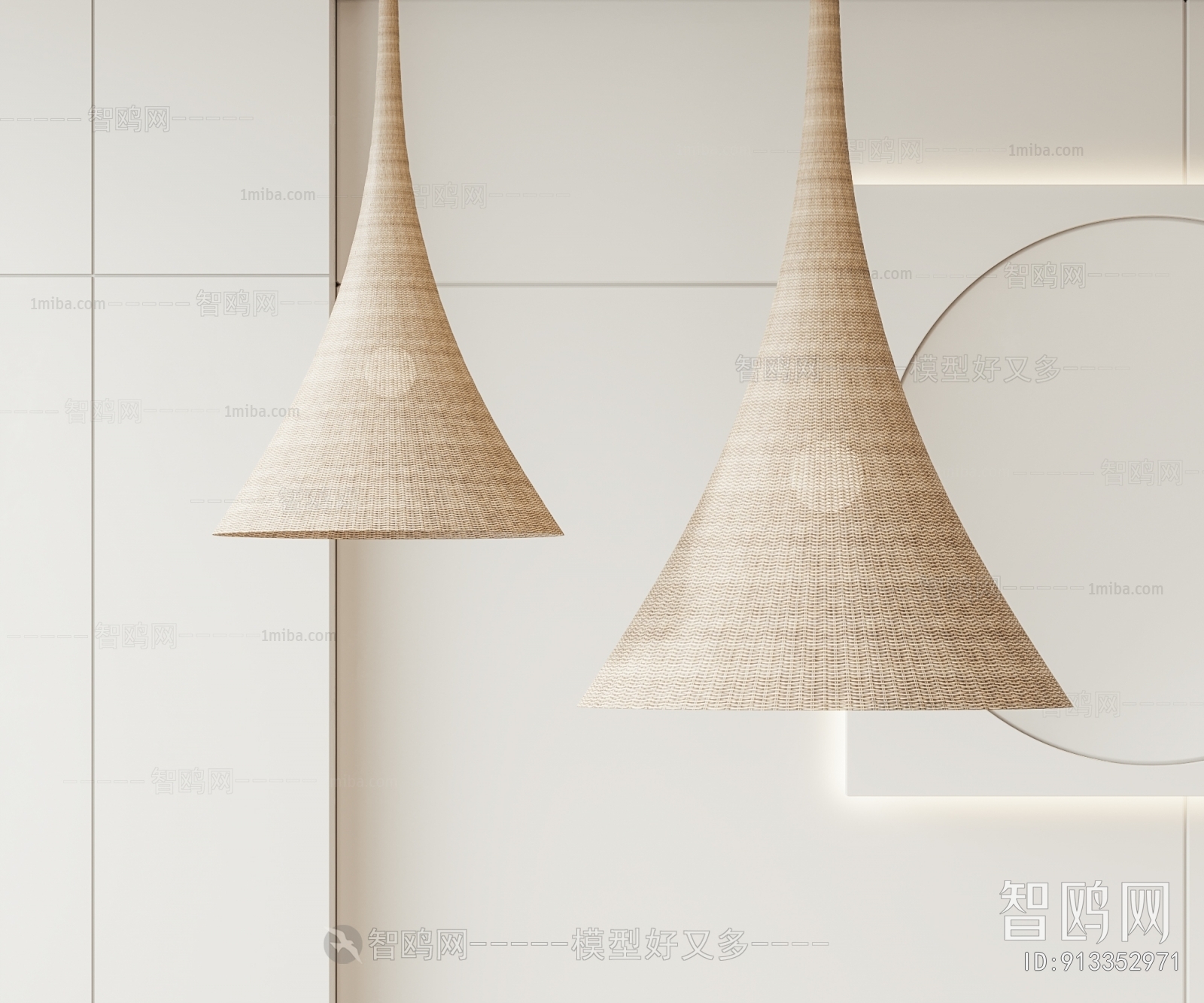 Modern Wabi-sabi Style Droplight