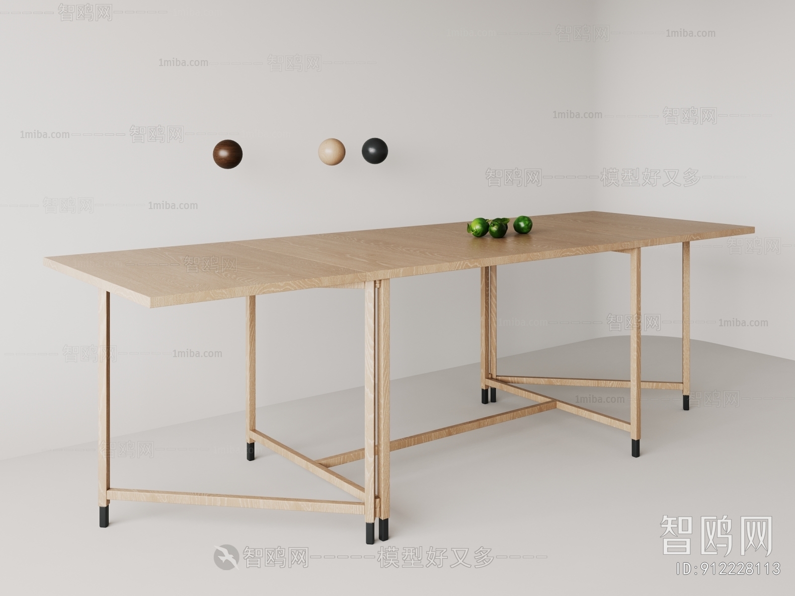 Wabi-sabi Style Dining Table