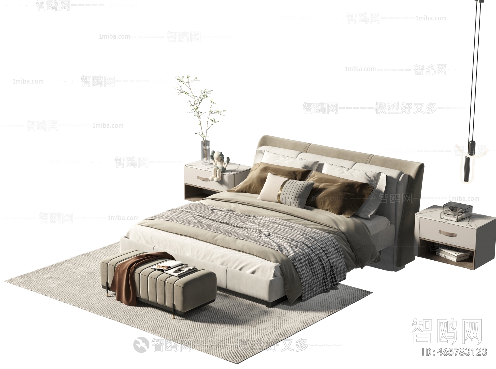 Modern Double Bed