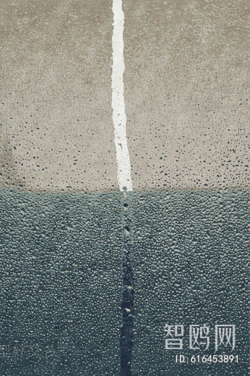 现代深蓝浅灰色水滴图案地毯