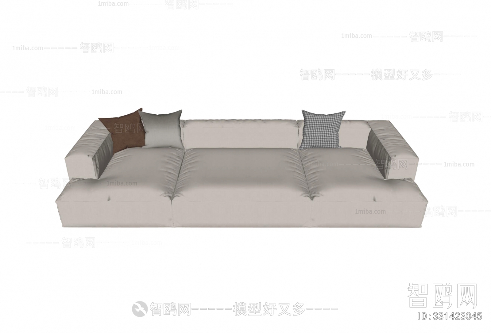 Modern Three-seat Sofa