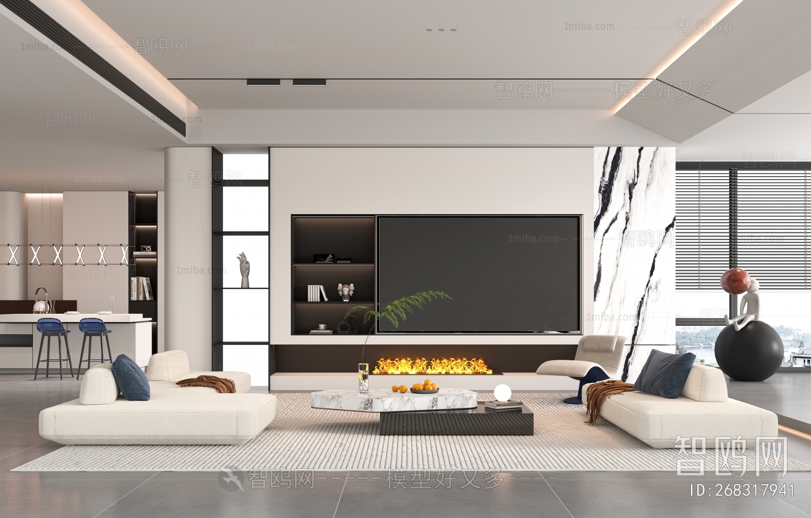 Modern A Living Room