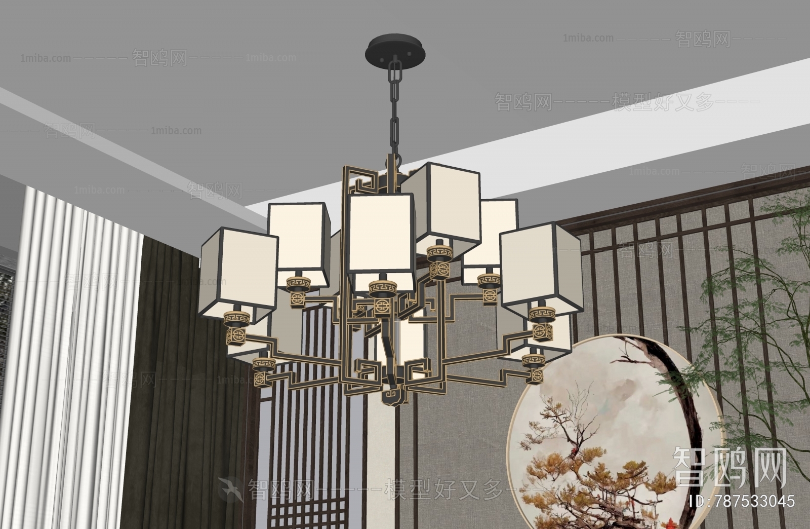 New Chinese Style Droplight