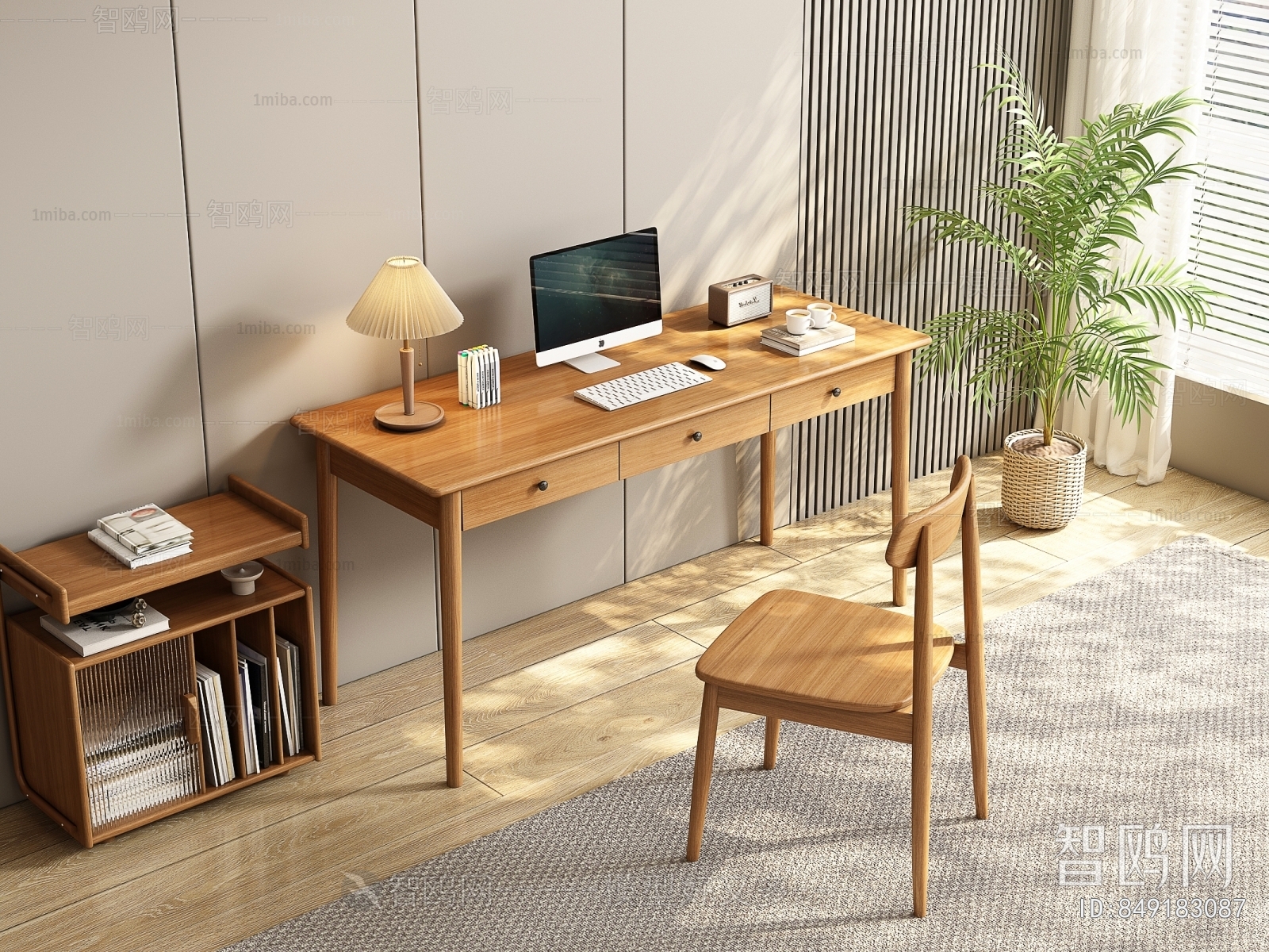 Nordic Style Computer Desk