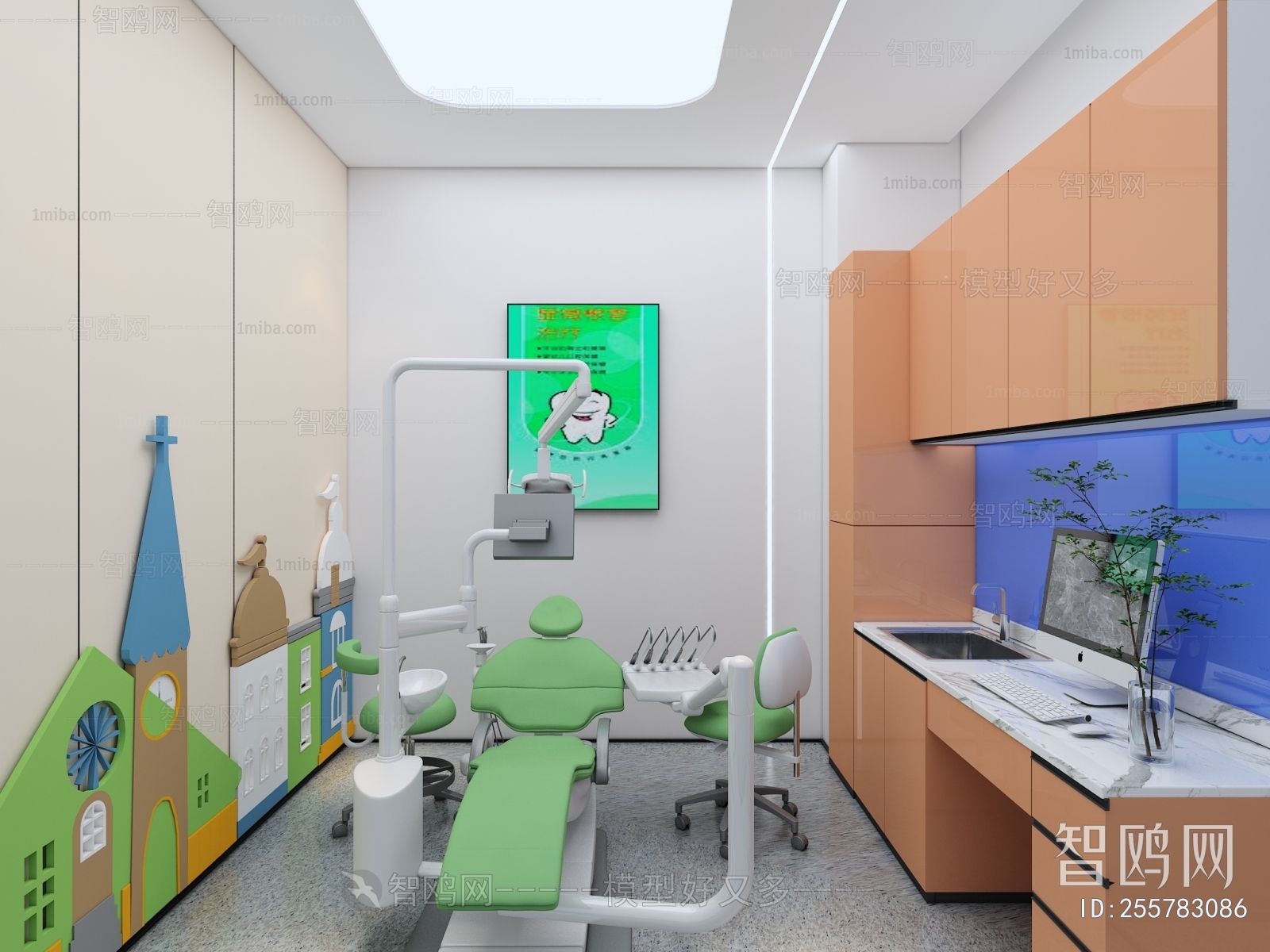 现代儿童牙科诊室