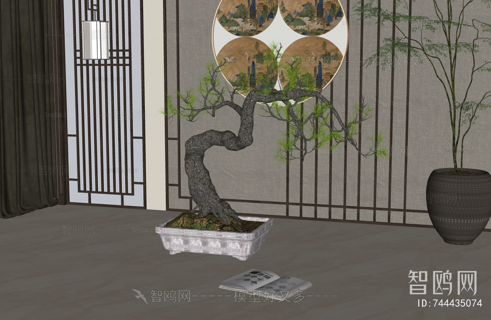 New Chinese Style Bonsai