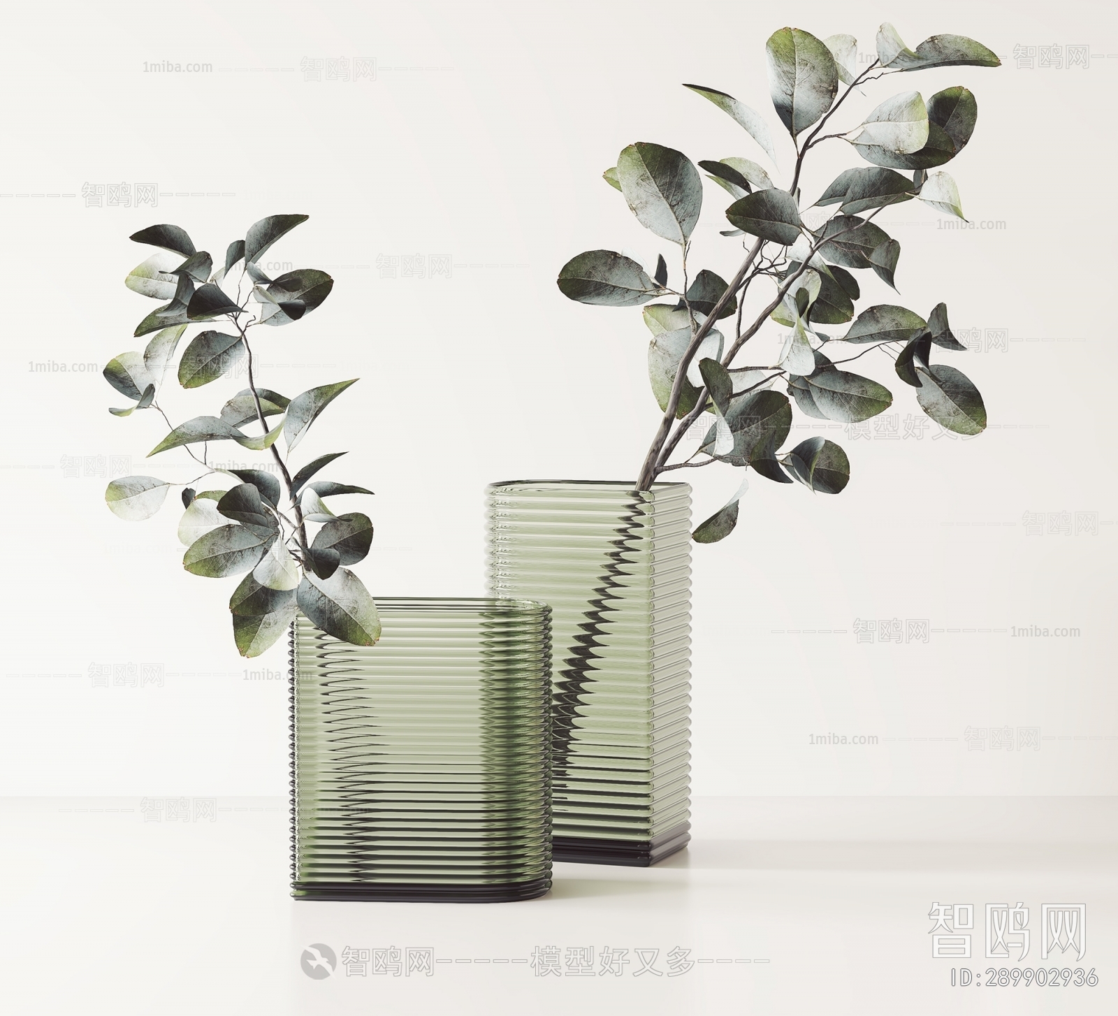 Modern Aquatic Green Plant