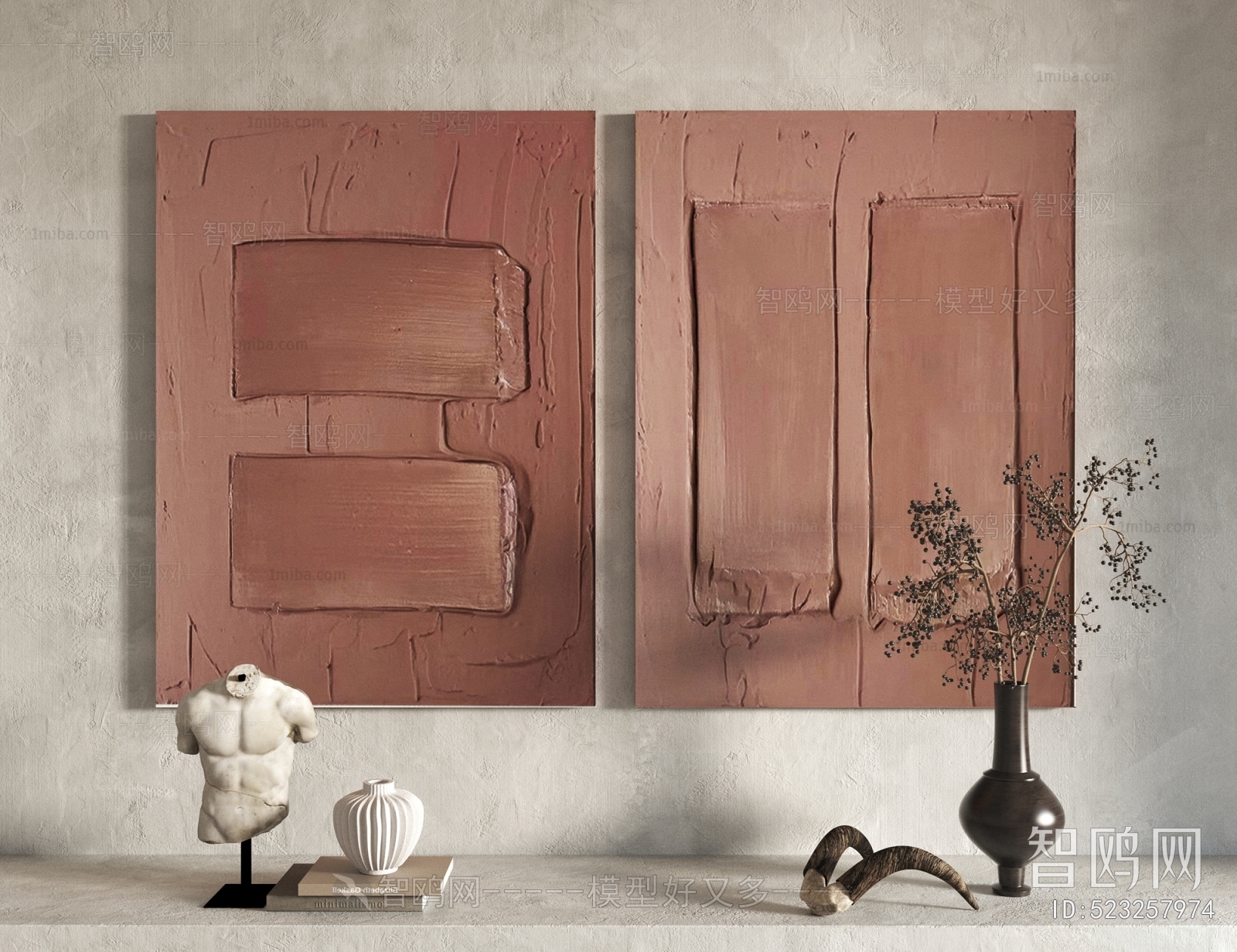 Wabi-sabi Style Painting