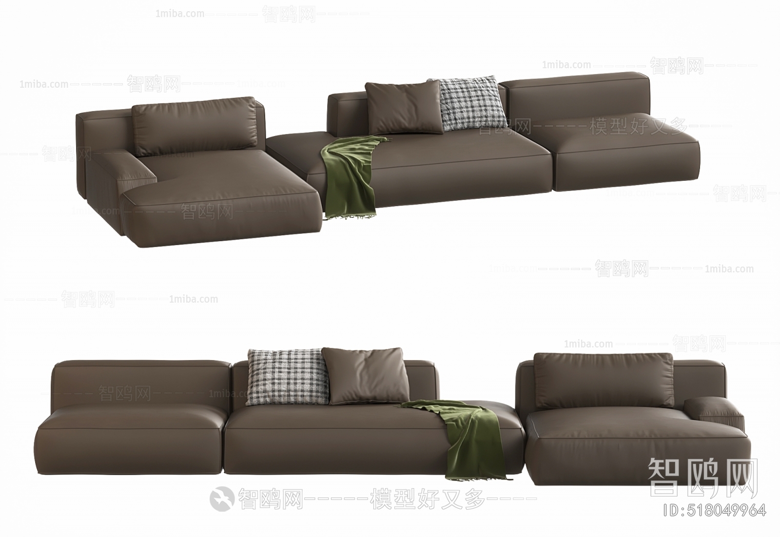 Modern Multi Person Sofa