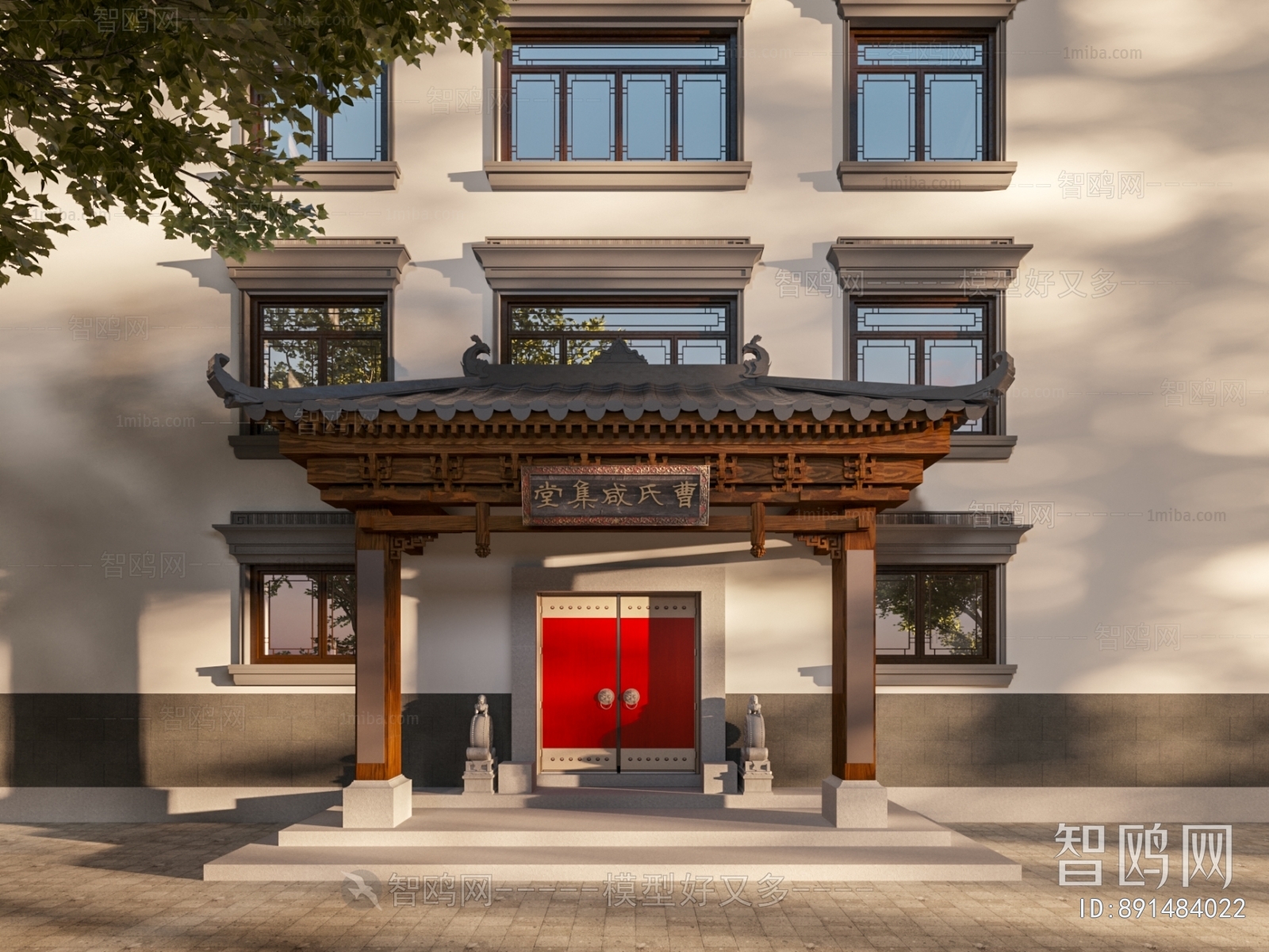 New Chinese Style Facade Element