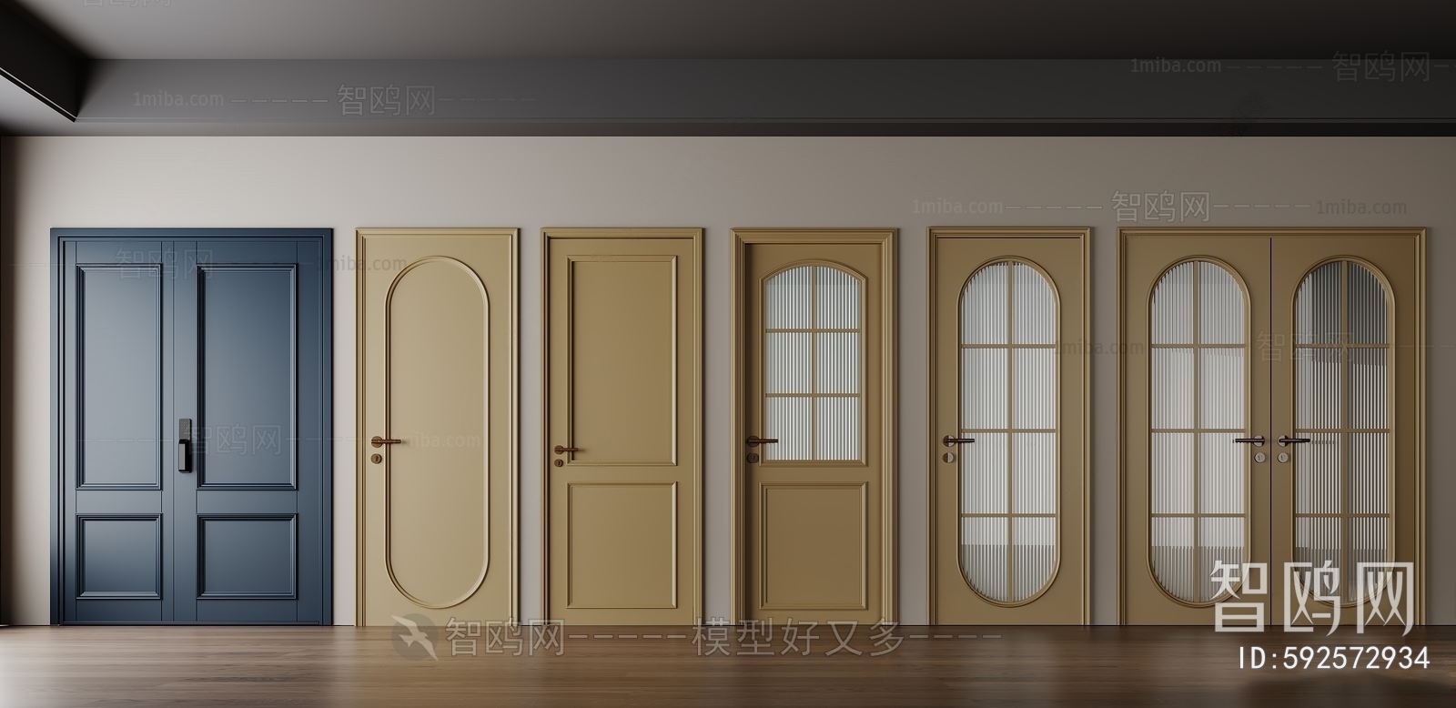 French Style Single Door