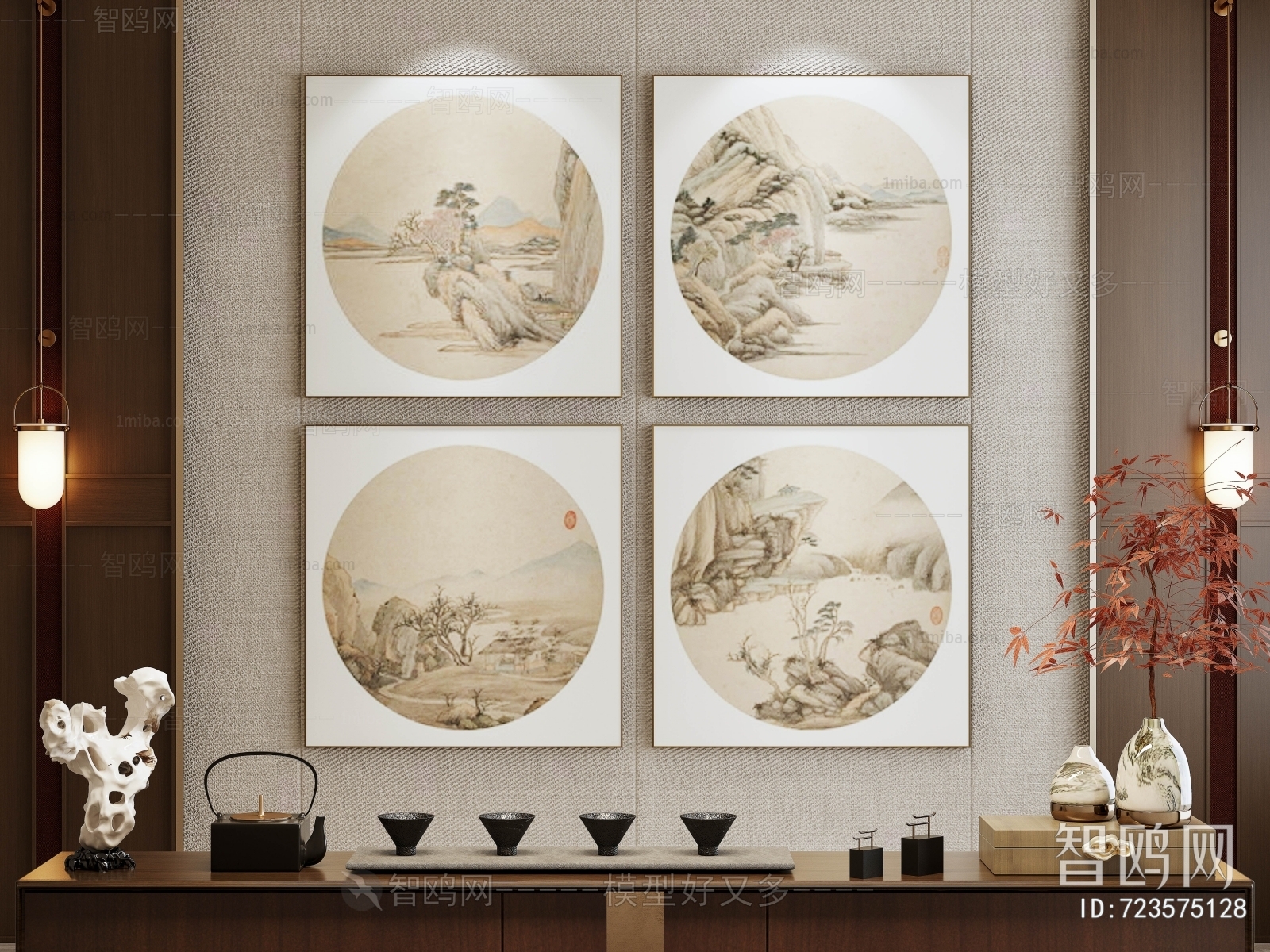 New Chinese Style Painting