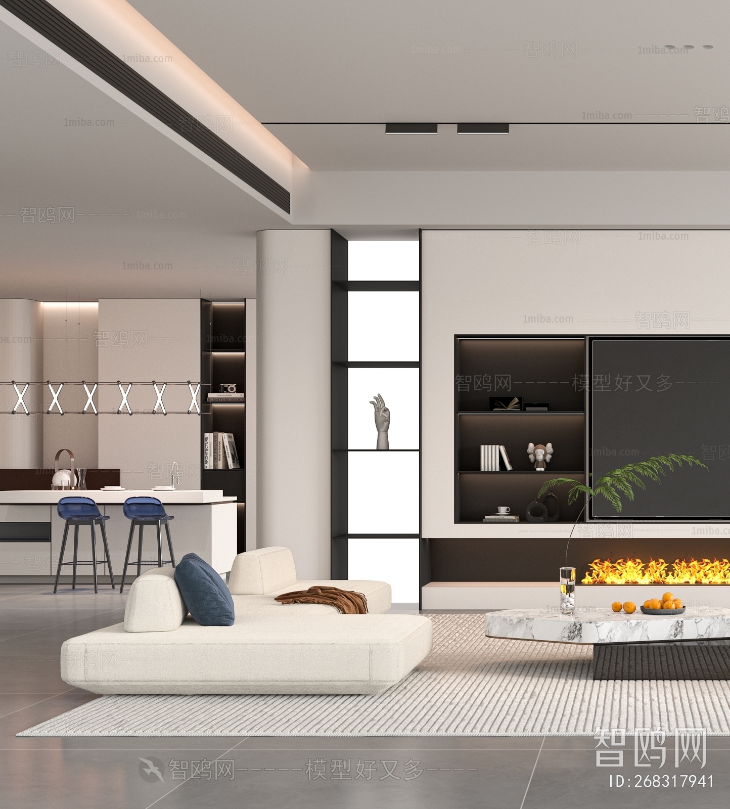 Modern A Living Room