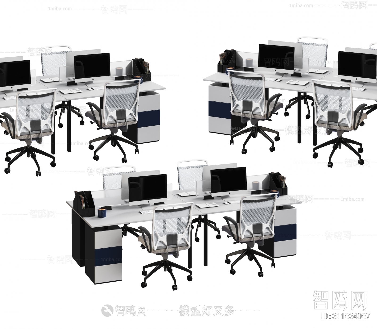 Modern Office Desk And Chair