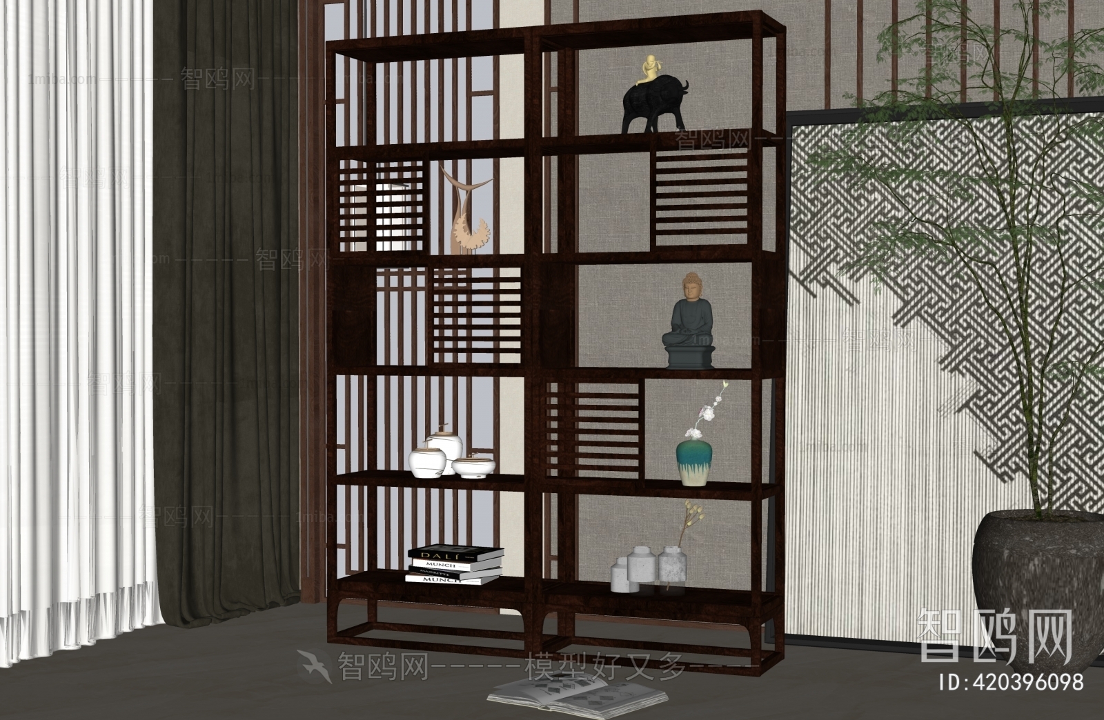 New Chinese Style Shelving