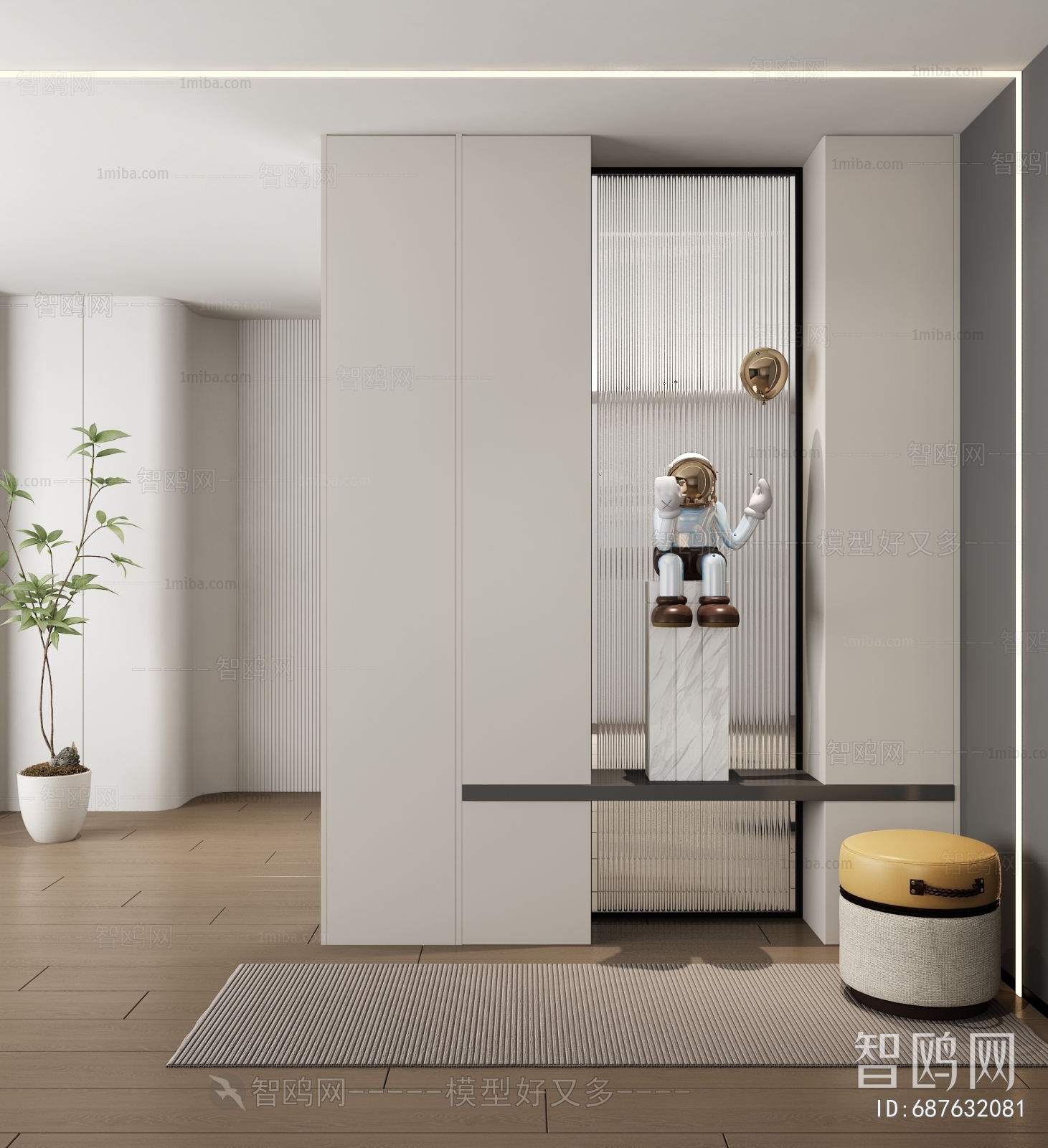 Modern Hallway