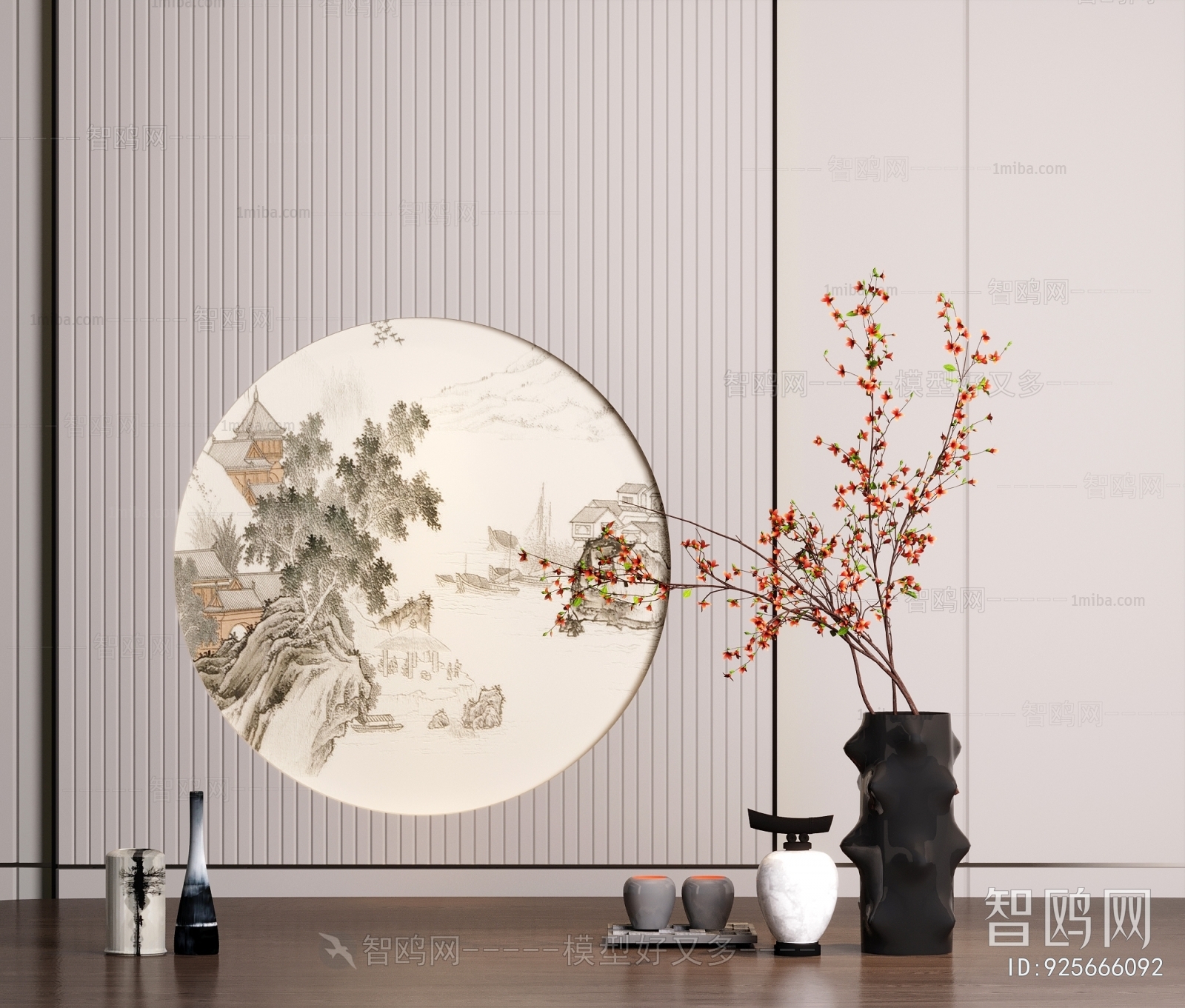 New Chinese Style Decorative Set