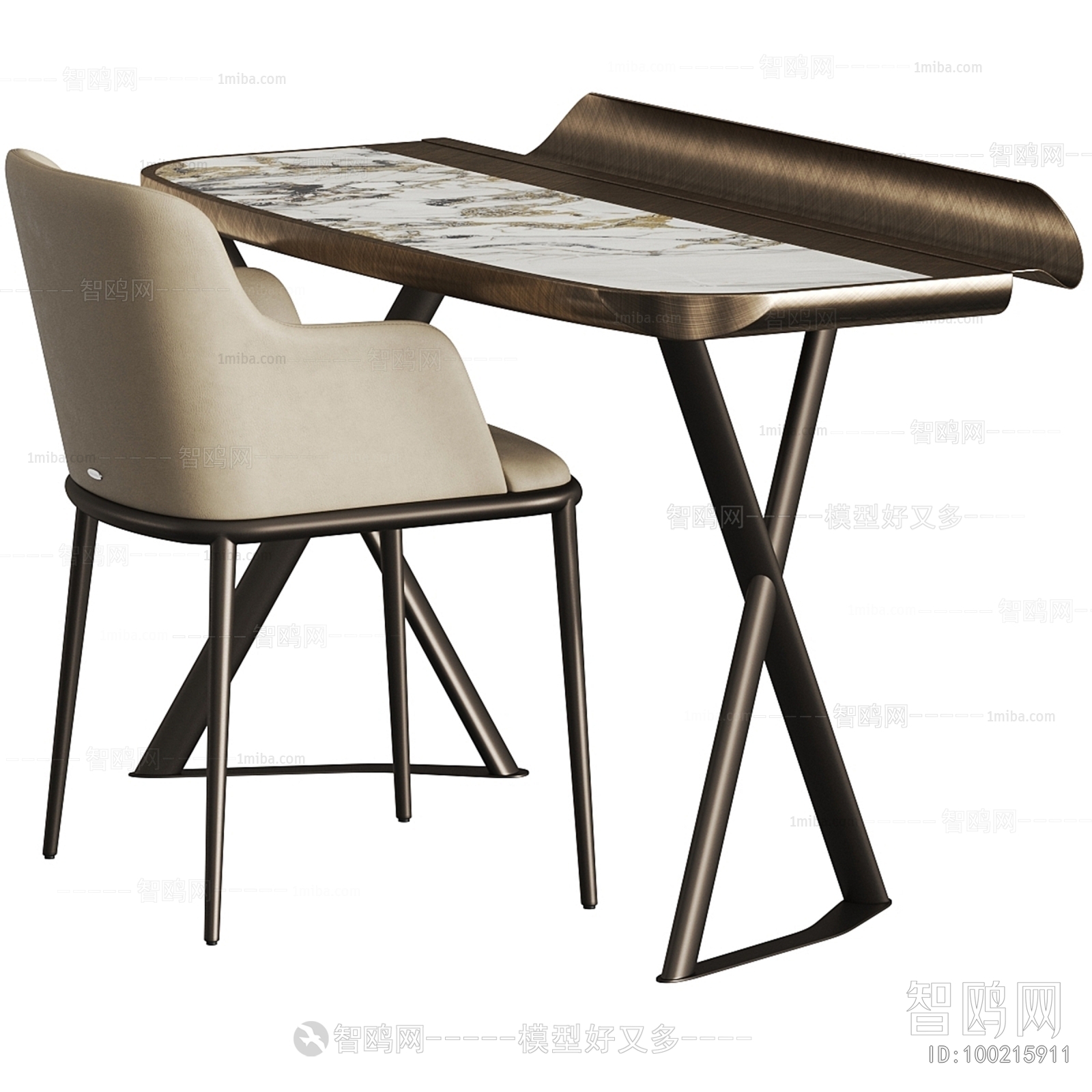 Modern Computer Desk And Chair