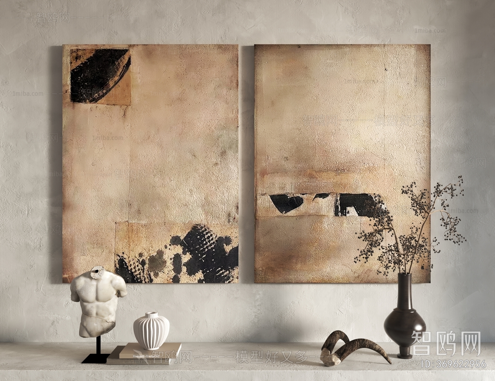 Wabi-sabi Style Painting