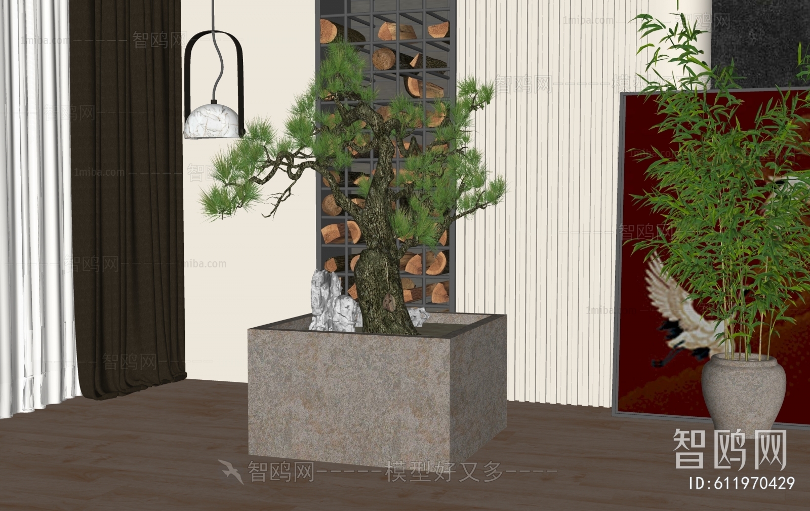 New Chinese Style Bonsai