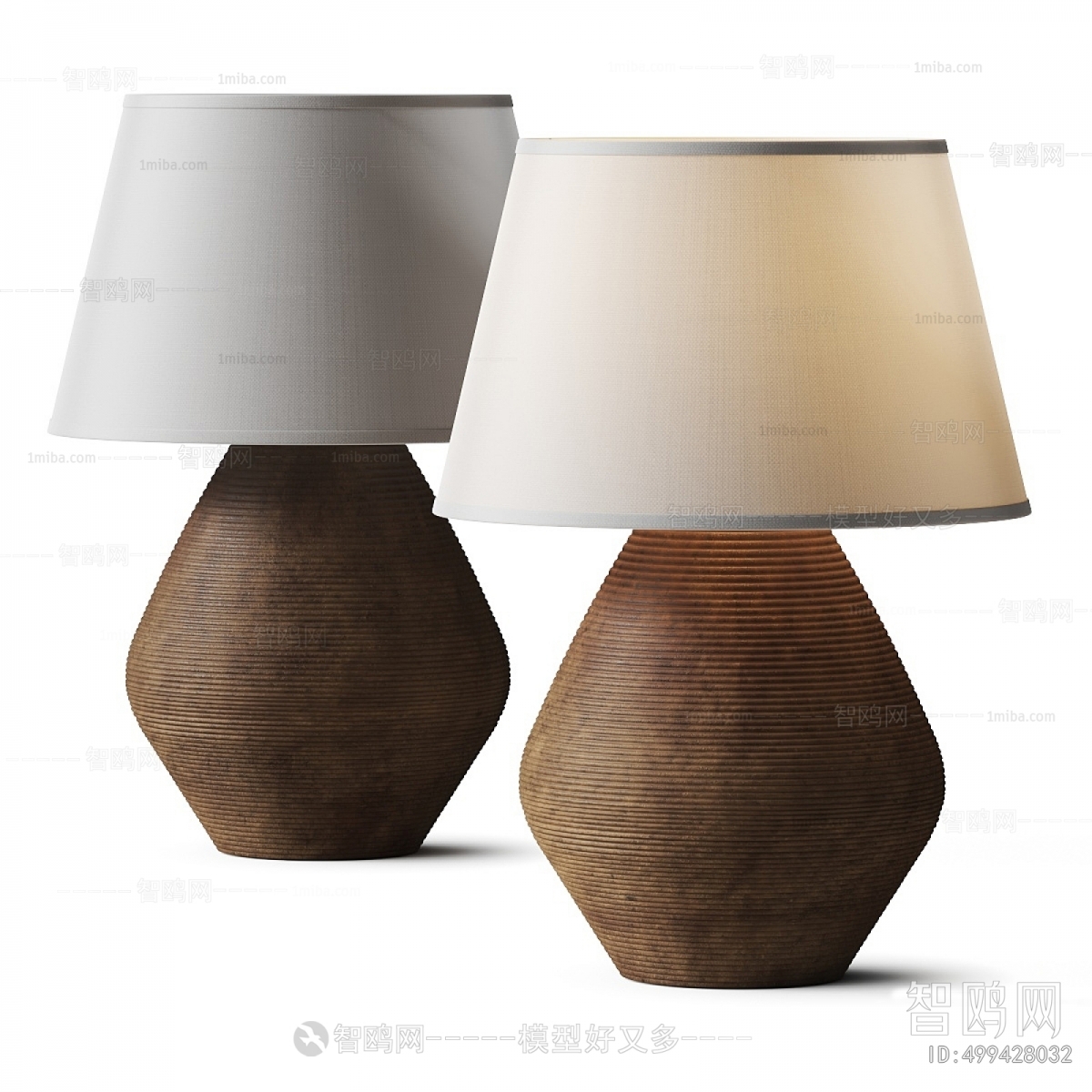 Modern Wabi-sabi Style Table Lamp