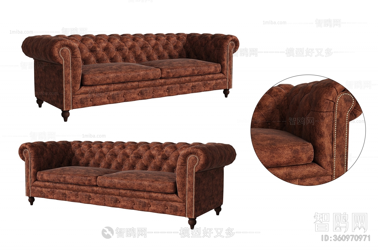 American Style A Sofa For Two