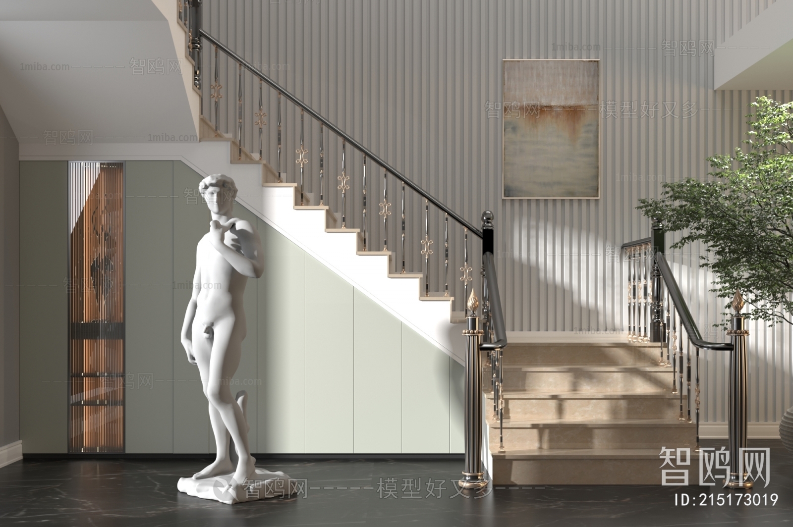 French Style Staircase